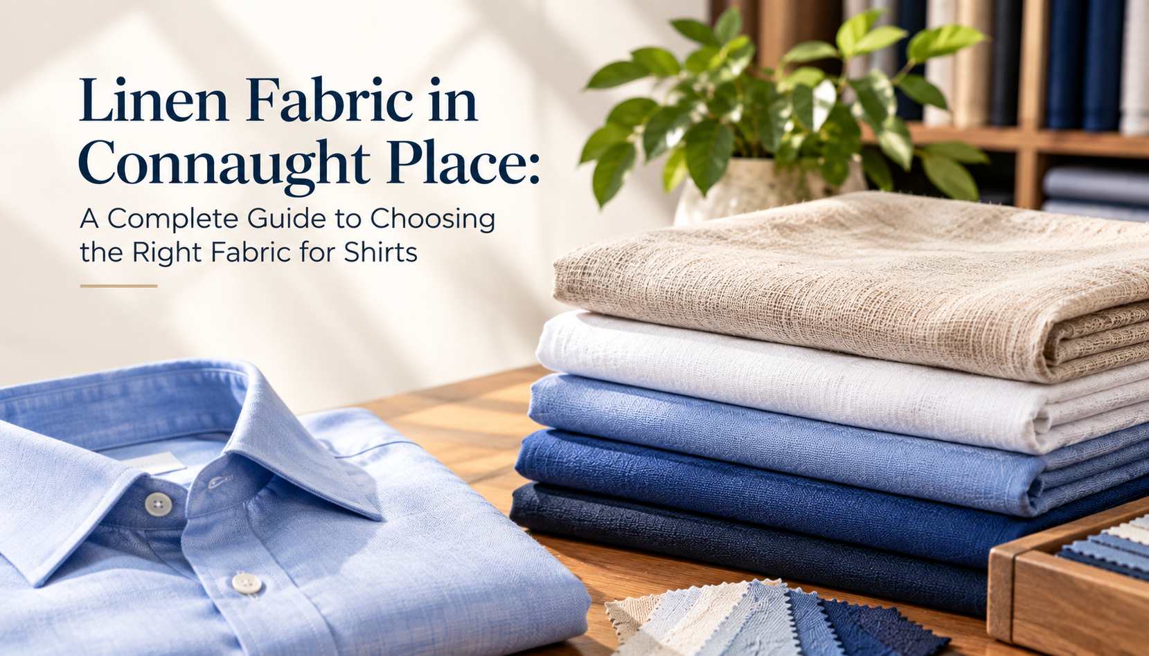 Linen Fabric in Connaught Place | Premium Shirting Guide