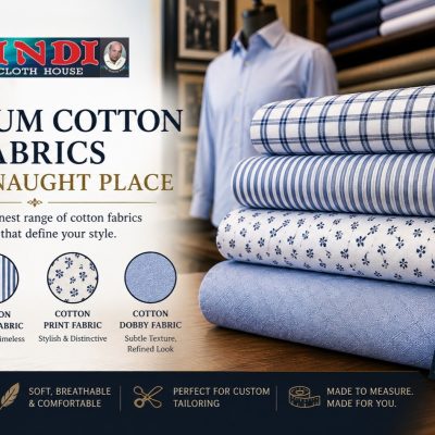 Cotton Check Fabric in Connaught Place: Explore Premium Check, Stripe, Print & Dobby Fabrics